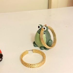 Juicy couture 14k gold earrings